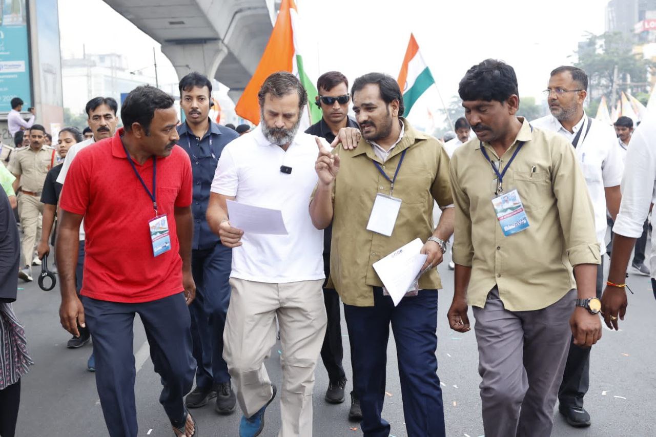 Policy Submission: We presented gig and platform workers’ demands to Shri Rahul Gandhi Ji on the Bharat Jodo Yatra